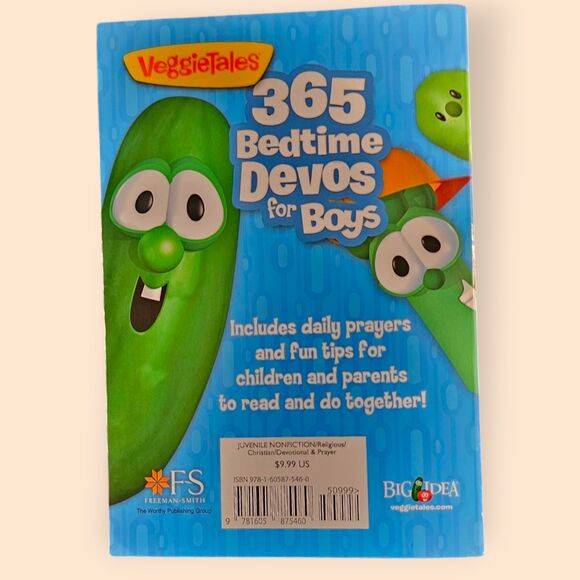 Veggietales 365 Bedtime Devos for boys - Picture 4 of 4